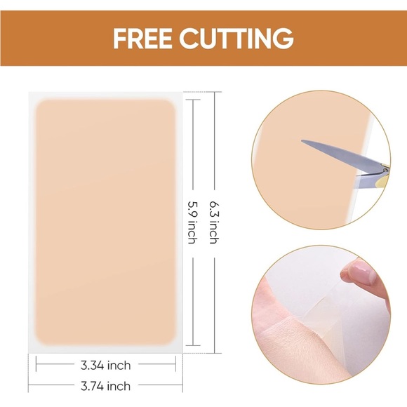 NEW pkg COVERS TATTOOS EVEN ON THE HARD-TO-COVER AREAS TEMPORARY TATTOO COVER - Picture 14 of 15